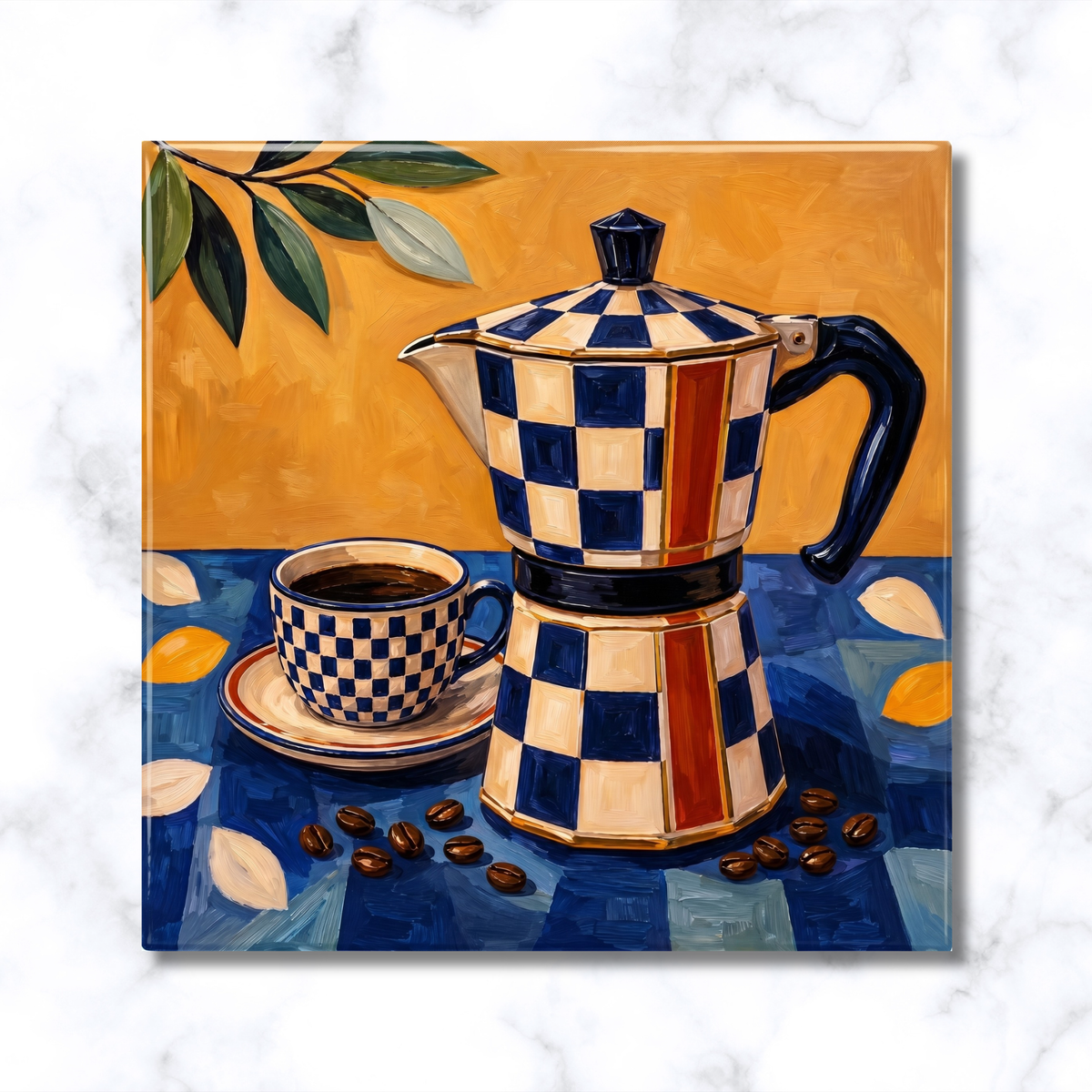 Mediterranean Coffee Trivet