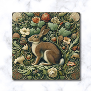 Morris Inspired Rabbit Trivet